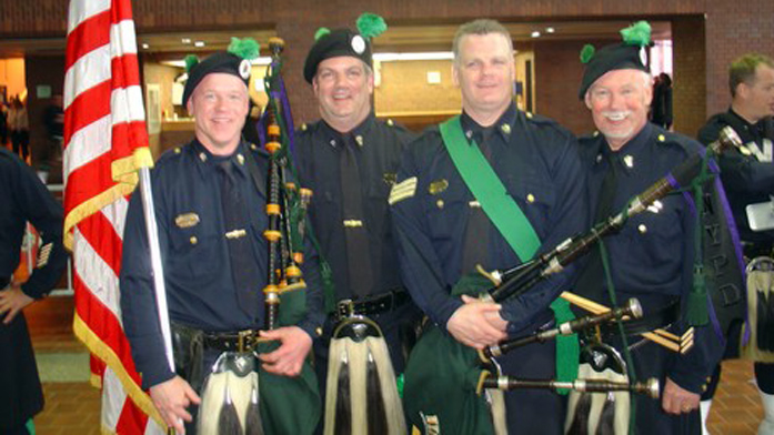 nypd emerald society st patrick day party